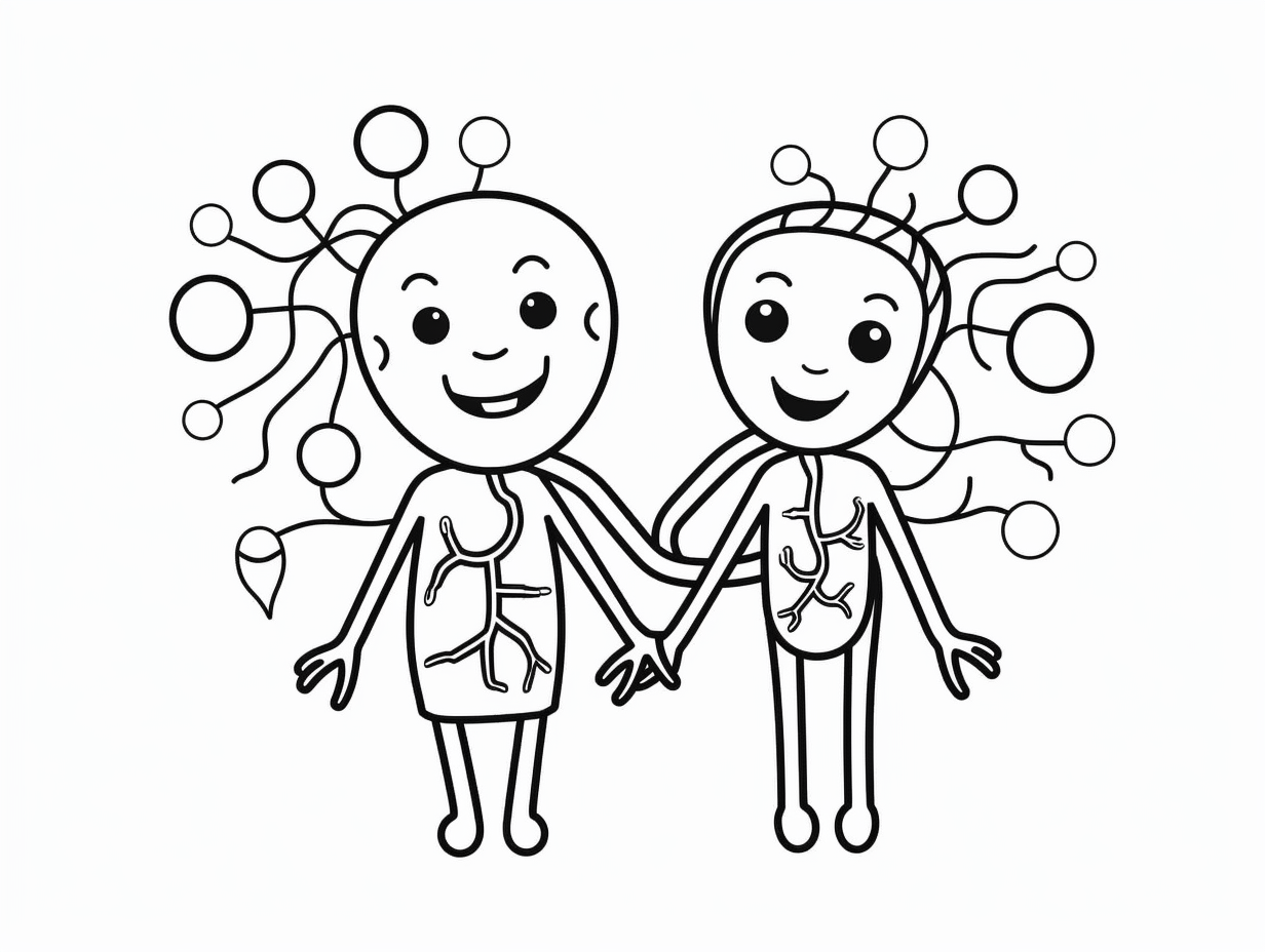 Circulatory System Coloring Coloring Page