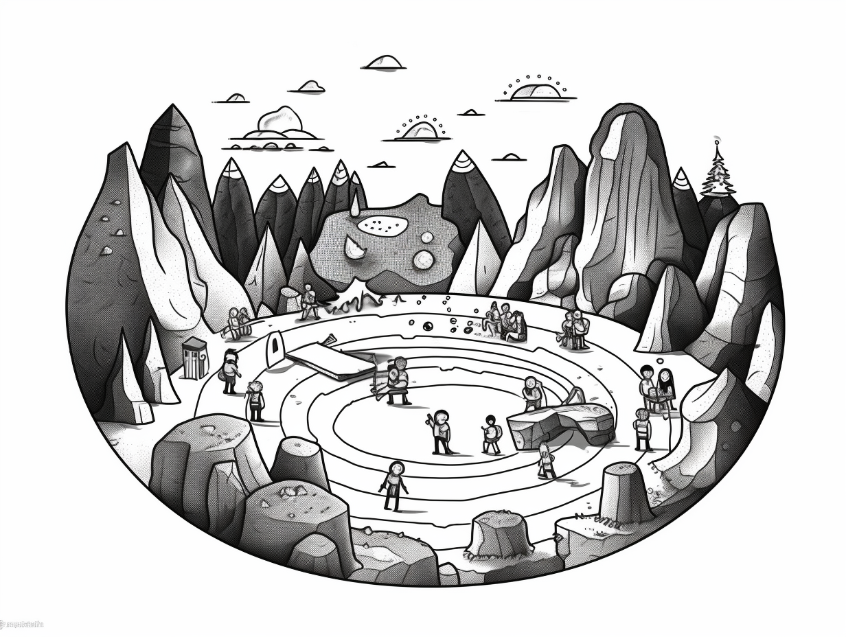 Earth S Treasures Coloring Page Coloring Page