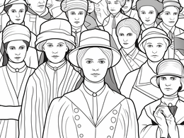 Free printable Activist Women Coloring For Kids coloring page
