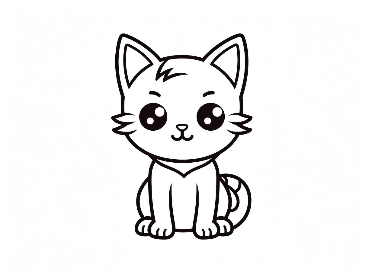 Cat Anime Coloring Pages: Top 79 Free Printable Designs