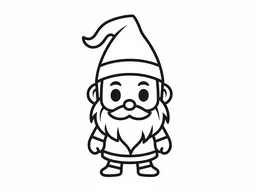 Little Garden Gnome Standing Tall