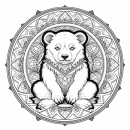 Free printable Adorable Valentine's Teddy Bear Design coloring page