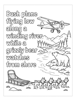 Free printable Alaskan Wilderness Adventures coloring page