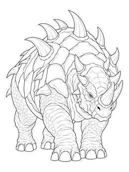 Monster coloring pages