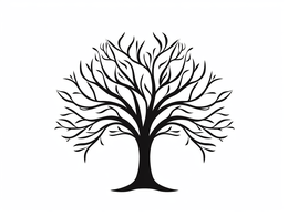 Tree Branch Coloring Magic - Coloring Page
