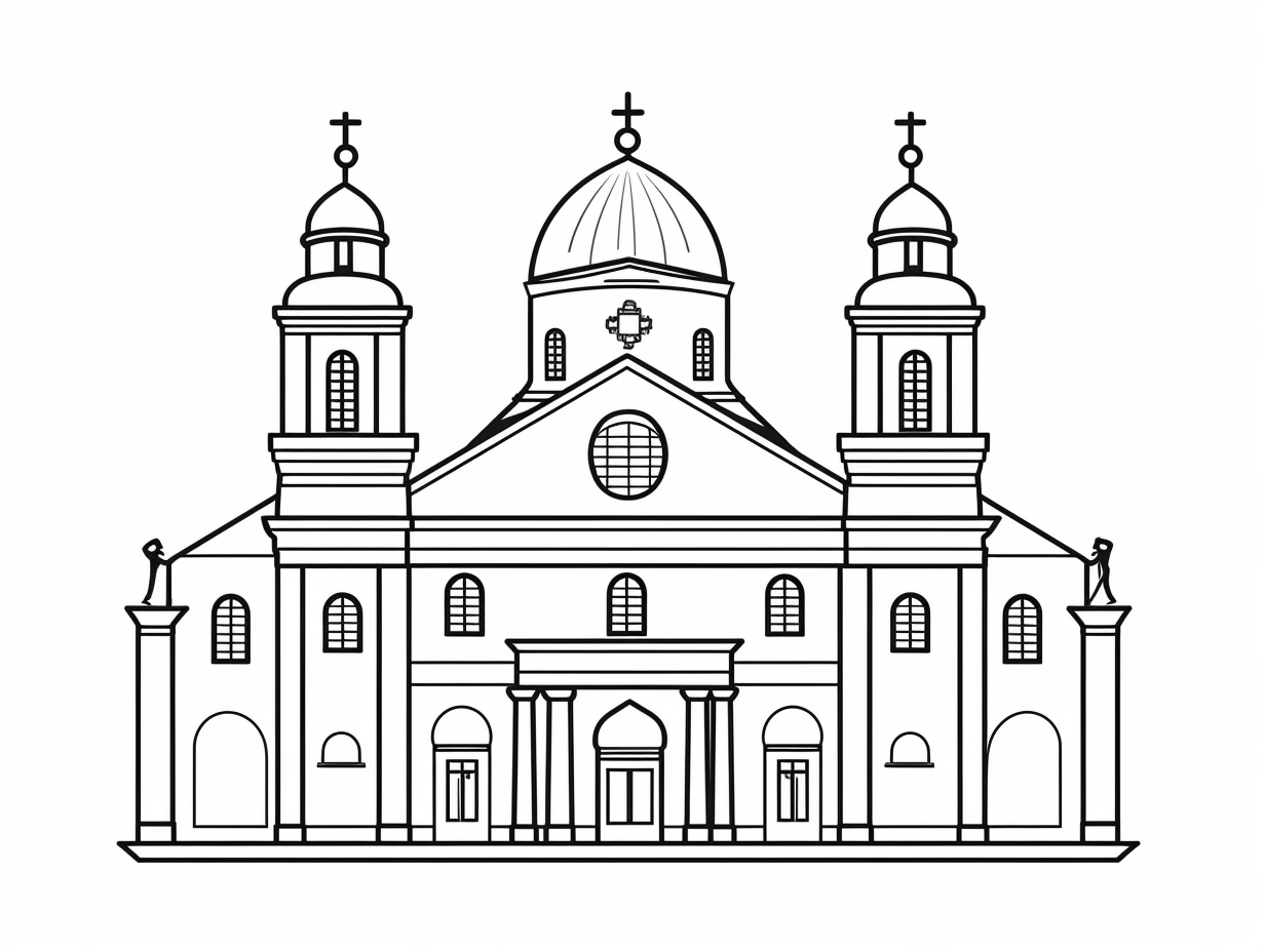 Belarus Coloring Page For Children - Coloring Page