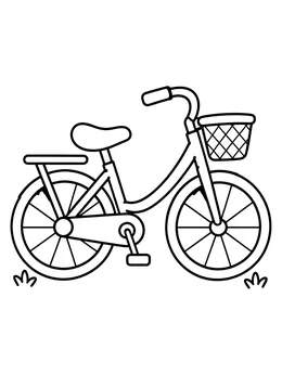 Cute Bicycle With Front Basket