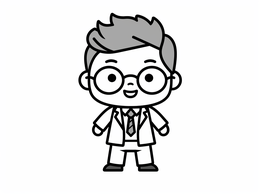 Free printable Boss's Day Coloring For Kids coloring page