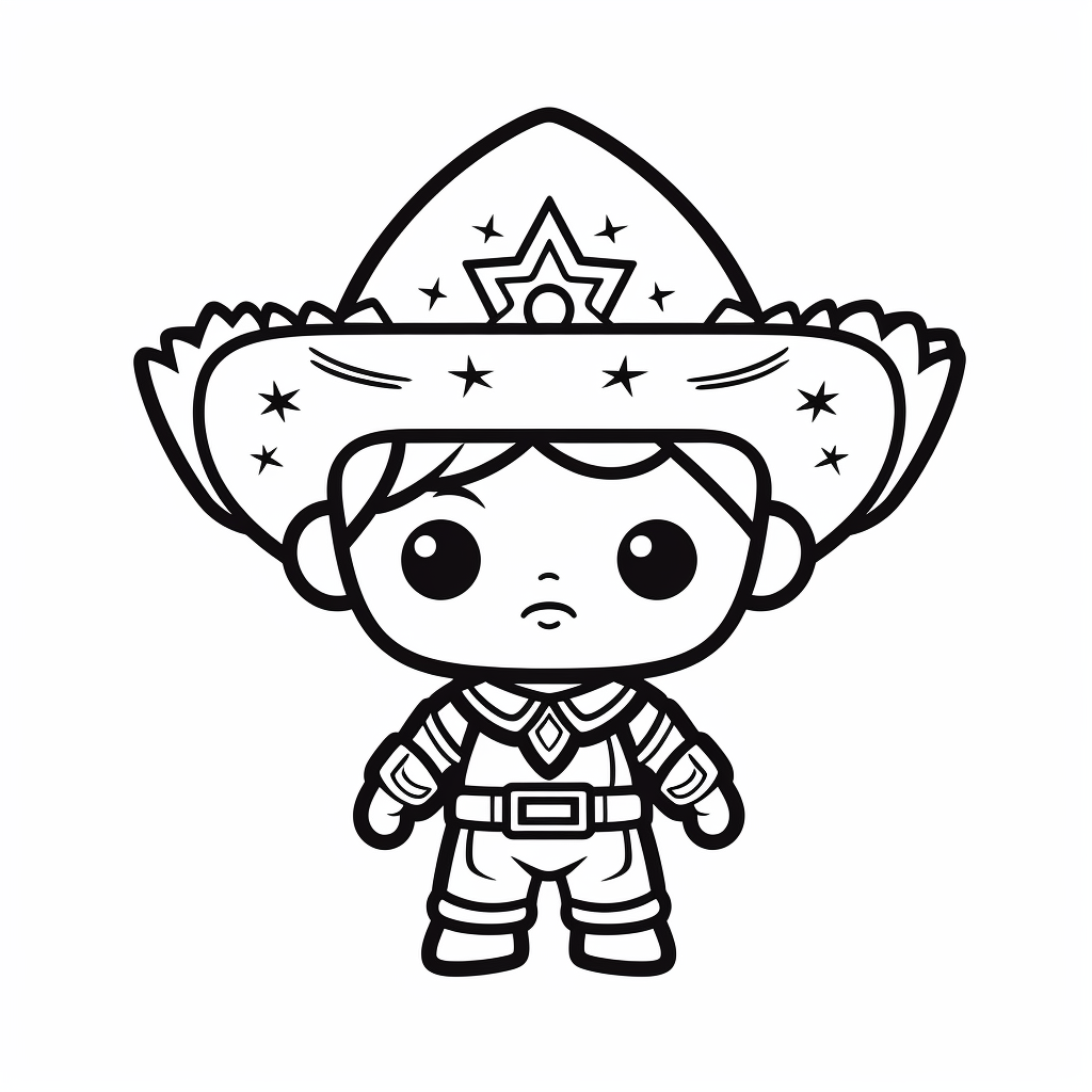 Bright Charro Days Coloring Page - Coloring Page