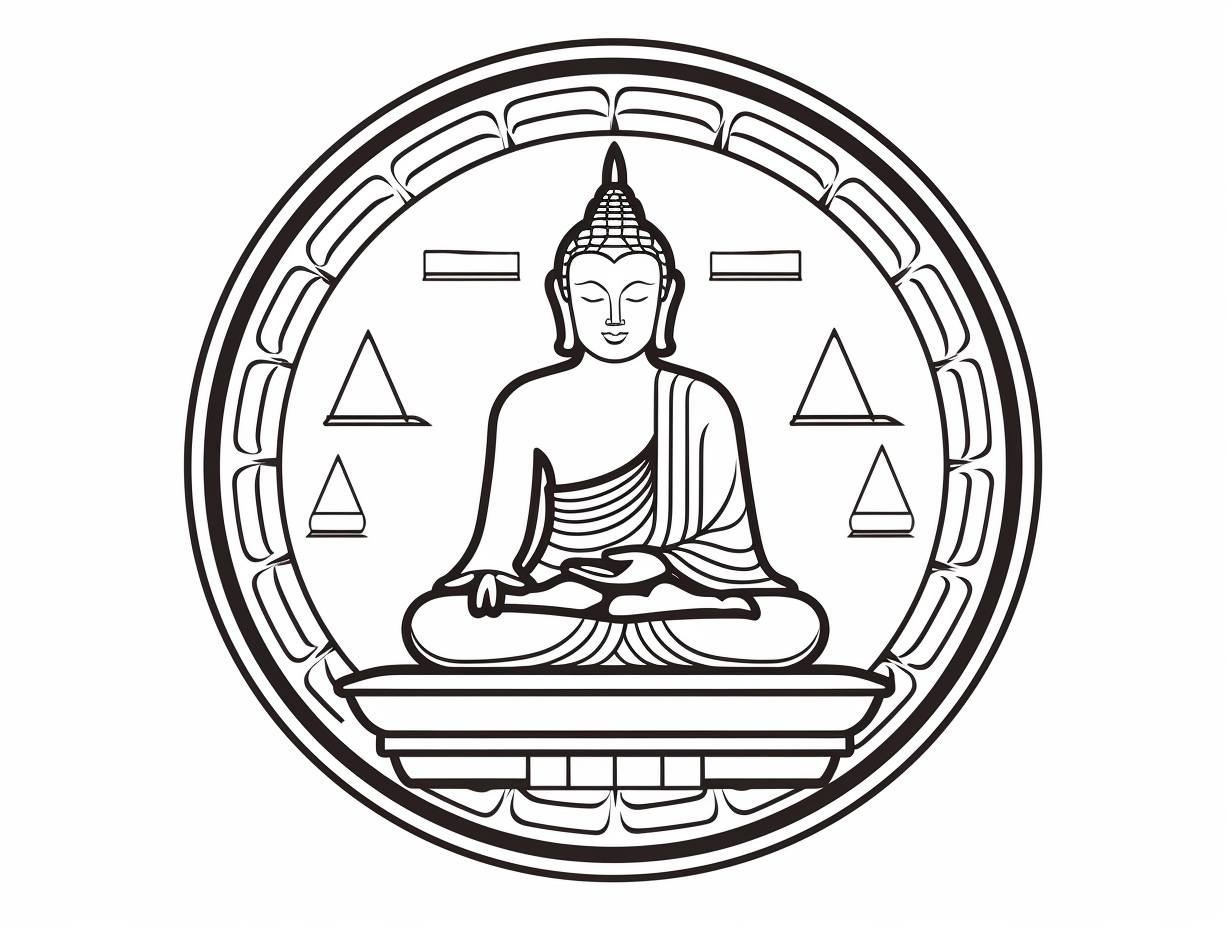 Buddha Coloring Page For Download - Coloring Page