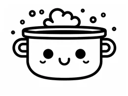Cauldron Coloring Book cover page