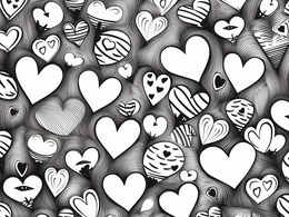 Free printable Charming Heart Coloring Sheets coloring page