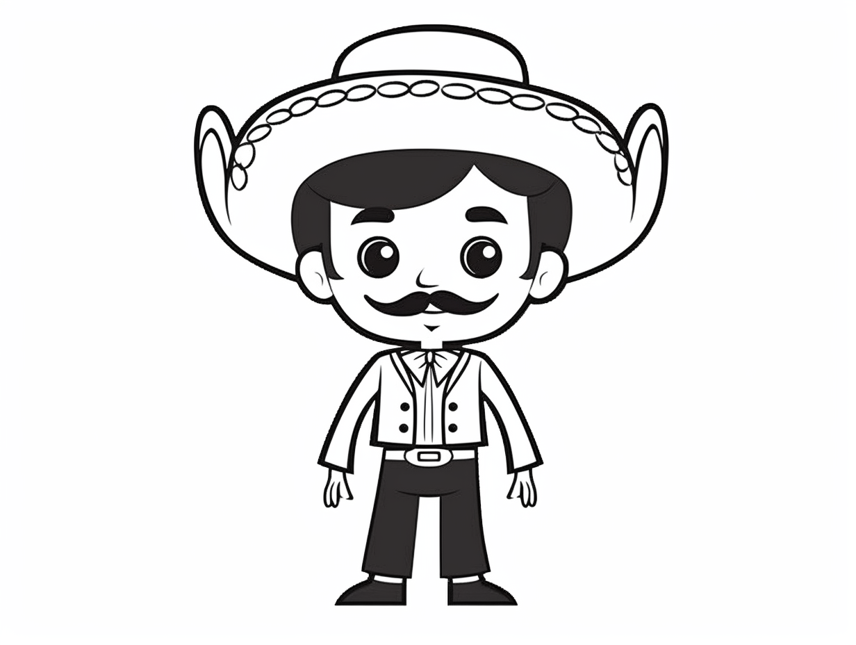 Charro Days Coloring For All Ages - Coloring Page