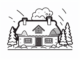 Free printable Cheerful Santa's Workshop Coloring coloring page