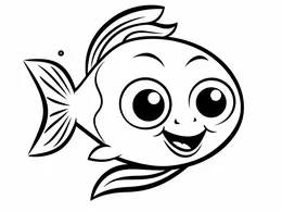 Little Goldfish With Big Eyes