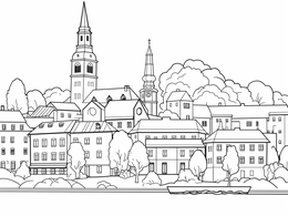 Sweden Coloring Pages: Top 22 Free Printable Designs