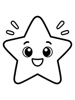 Cute Smiling Star