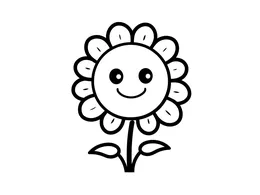 Flower: Cheerful Daisy With A Big Smile