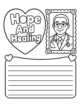 Free printable Doctor Williams Hope And Healing coloring page
