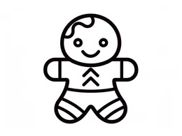 Gingerbread: Little Cookie Friend Standing Tall