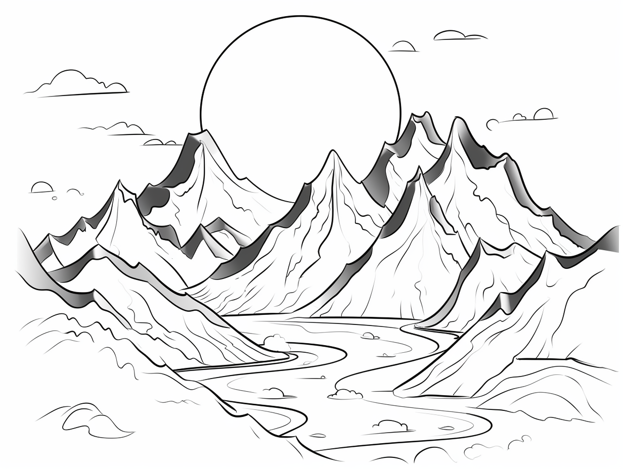 Landforms Coloring Pages Landform Color Worksheet TPT Landforms Coloring Pages Landform Color Worksheet TPT
