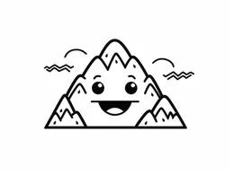 Mountain: Friendly Snowy Peak Standing Tall