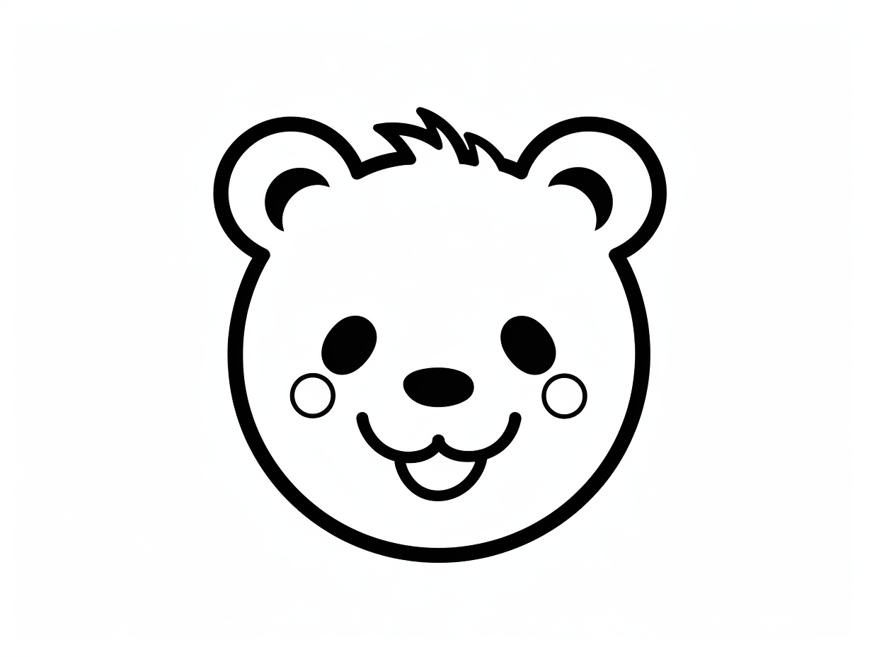 Easy Teddy Bear Coloring Page - Coloring Page