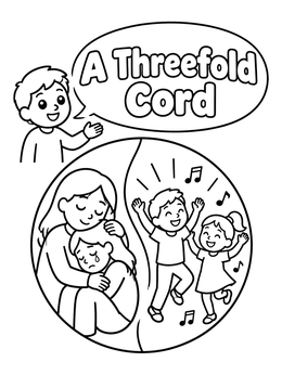 Free printable A Time To Weep And Dance coloring page