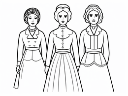 Free printable Empowering Women's Suffrage Coloring Page coloring page