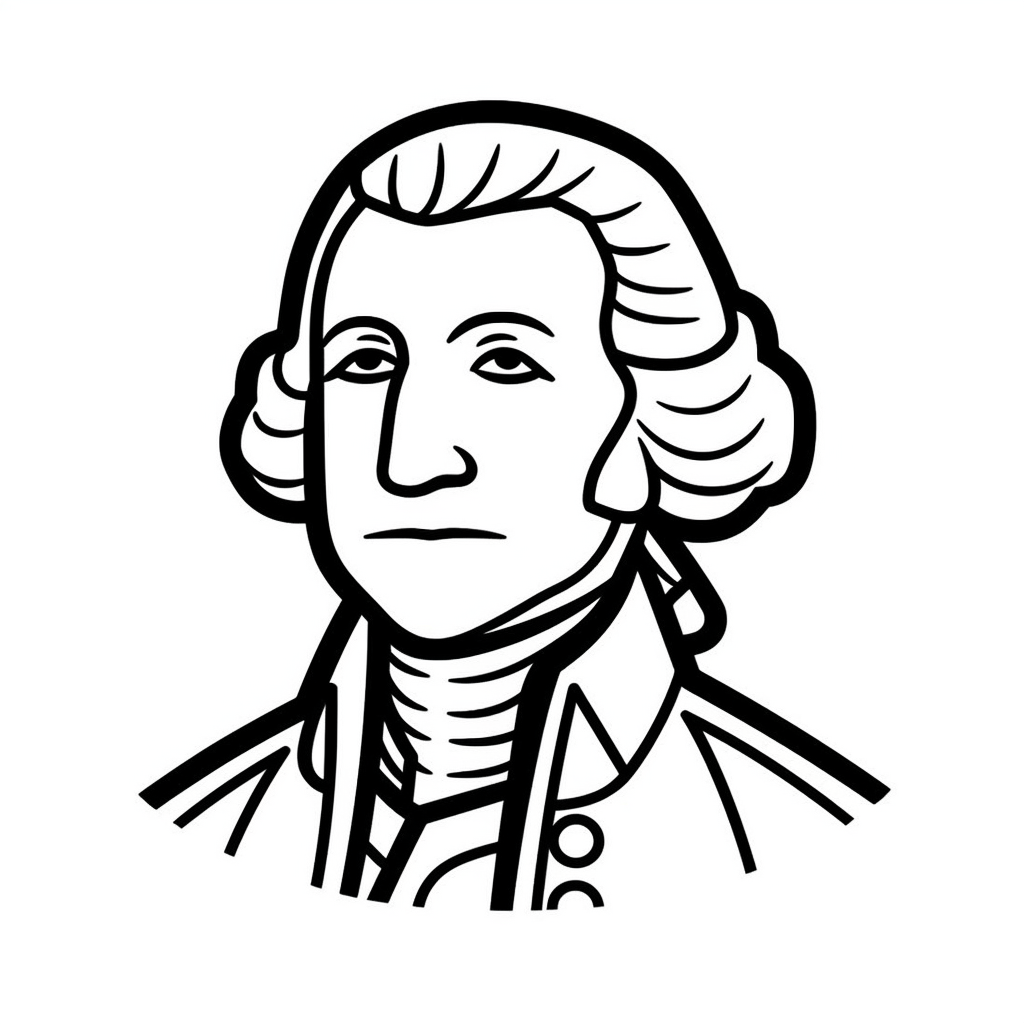 George-Washington Coloring Pages: Top 45 Free Printable Designs