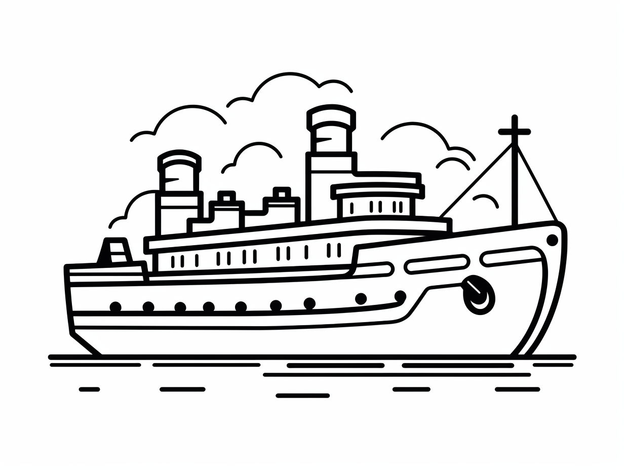 illustration of Ferry-boat adventure