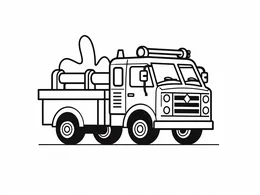 Sturdy Fire Truck Ready For Action
