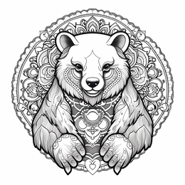 Free printable Heartwarming Teddy Bear Coloring Page coloring page