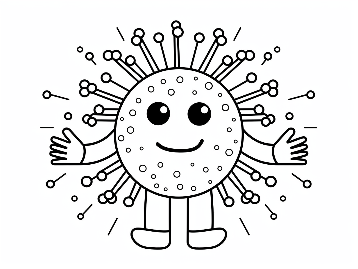 Immune System Coloring Page - Coloring Page