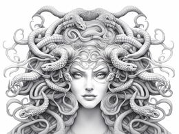 Medusa Coloring Pages for Adults: Top 11 Free Printable Designs