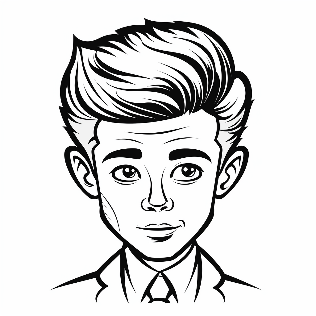 John F Kennedy Coloring Download Coloring Page 