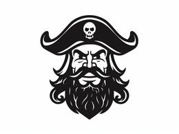 Ahoy Matey! Pirate Coloring Page - Coloring Page