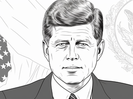 Easy Jfk Coloring Page - Coloring Page