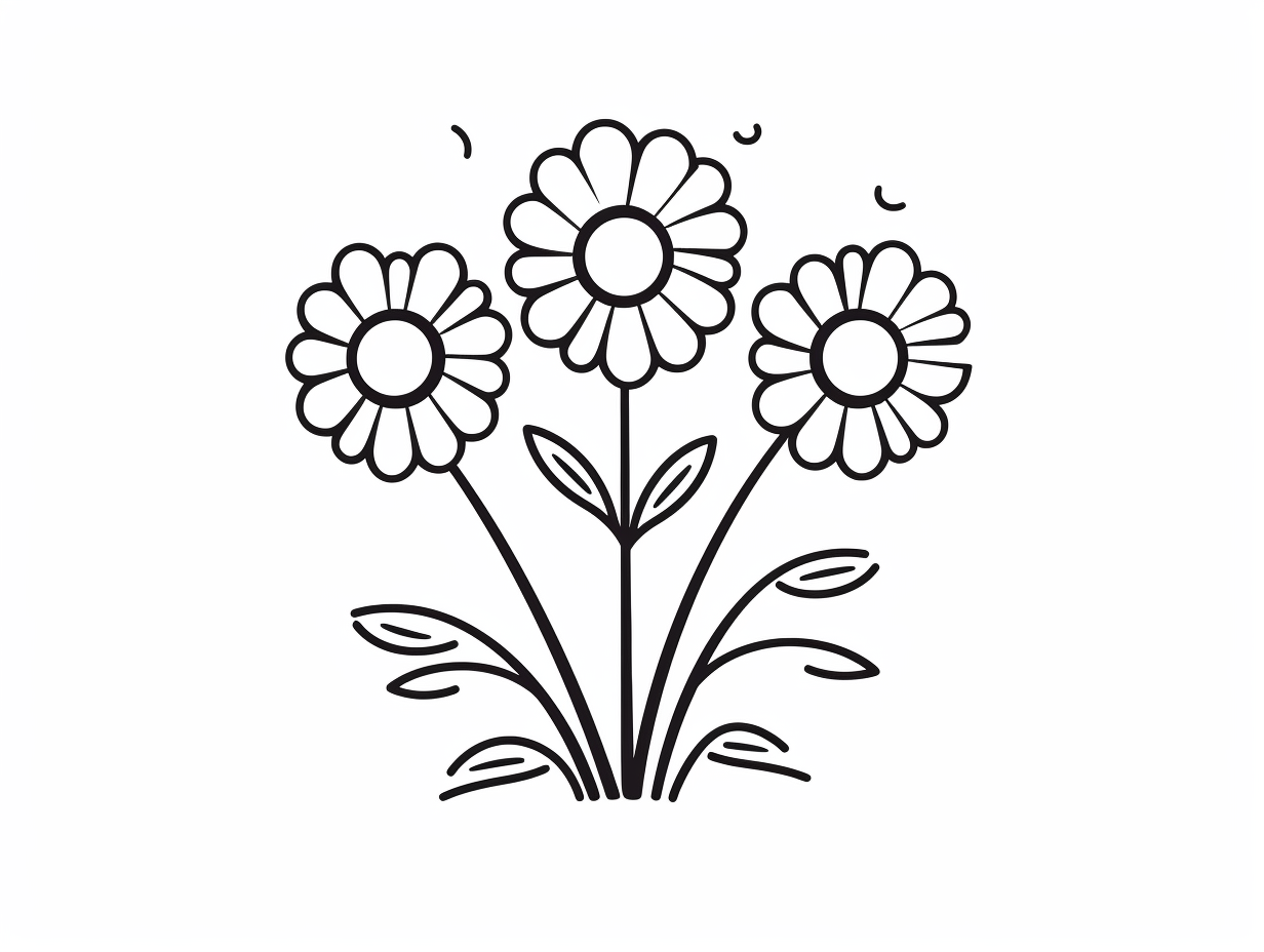 Realistic-Flowers Coloring Pages: Top 52 Free Printable Designs