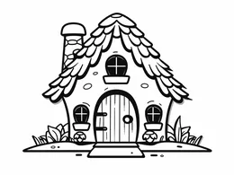 Fairy House: Cozy Woodland Home With Shingled Roof