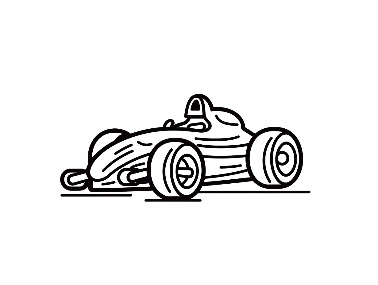 Printable Dragster Coloring Page Coloring Page