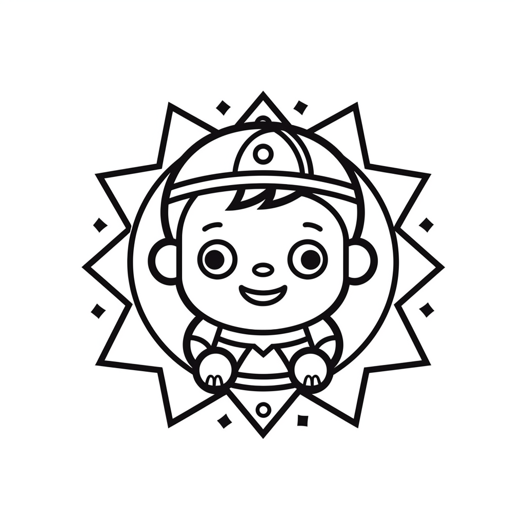 Printable Preschool Coloring Page Coloring Page