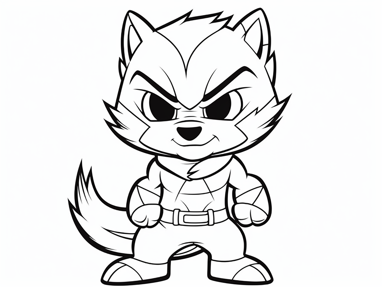 Printable Wolverine Coloring Sheet - Coloring Page