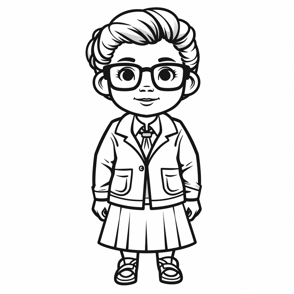 Remembering Rosa Parks With Coloring - Coloring Page