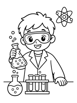 Science coloring pages