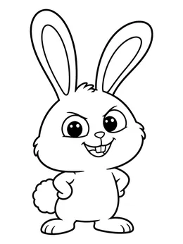 Snowball Coloring Book cover page