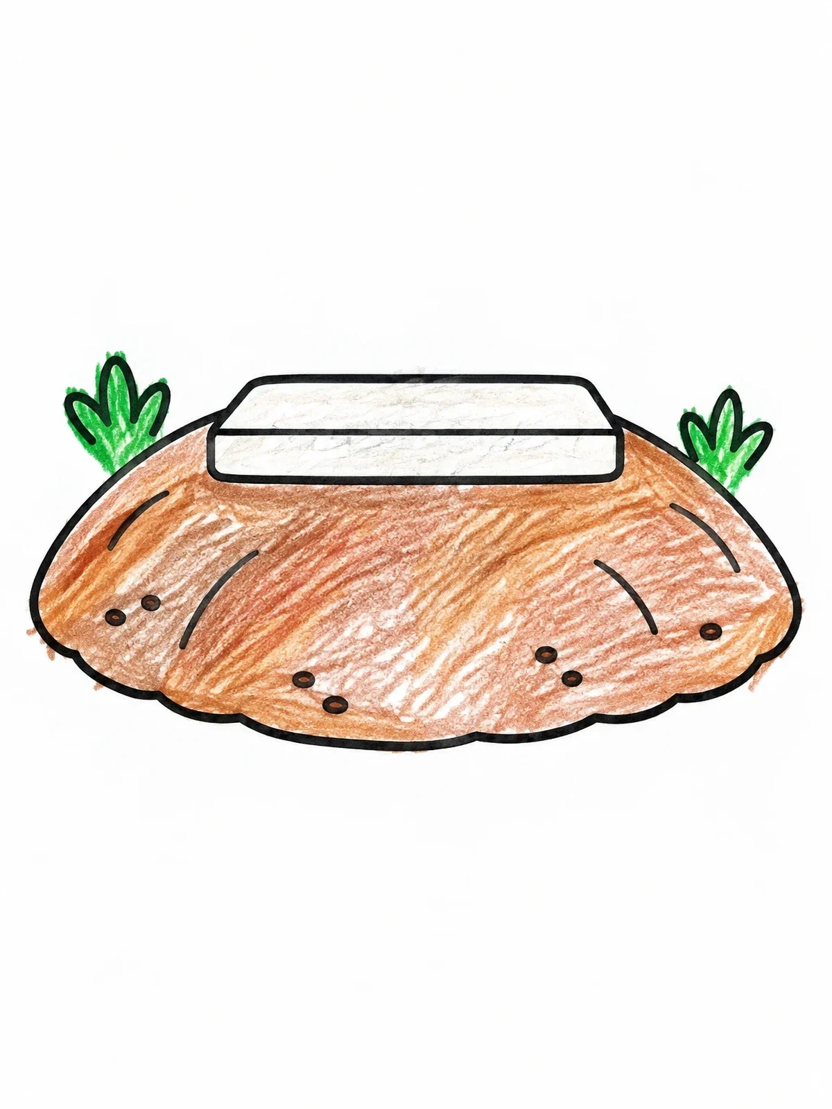 Colored example of the Softball Pitcher Plate On Mound coloring page