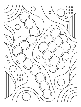 Free printable Streptococcus And Staphylococcus Bacteria Patterns coloring page