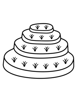 Free printable Terraced Rice Field Hill coloring page