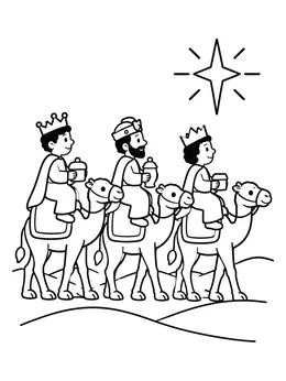 Christmas Star Coloring Book cover page